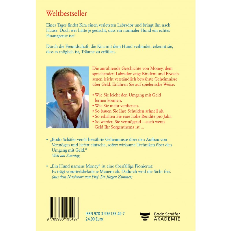Ein Hund namens Money Produkte Bodo Schäfer Akademie Training